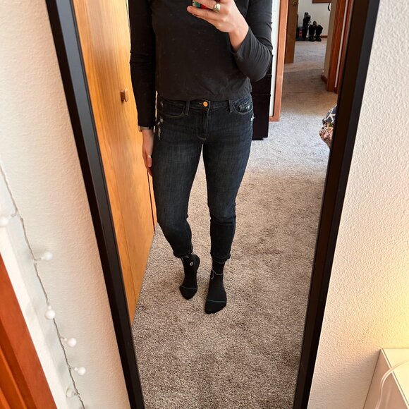 Frame Le Garcon Mid Rise Jeans - Picture 4 of 4